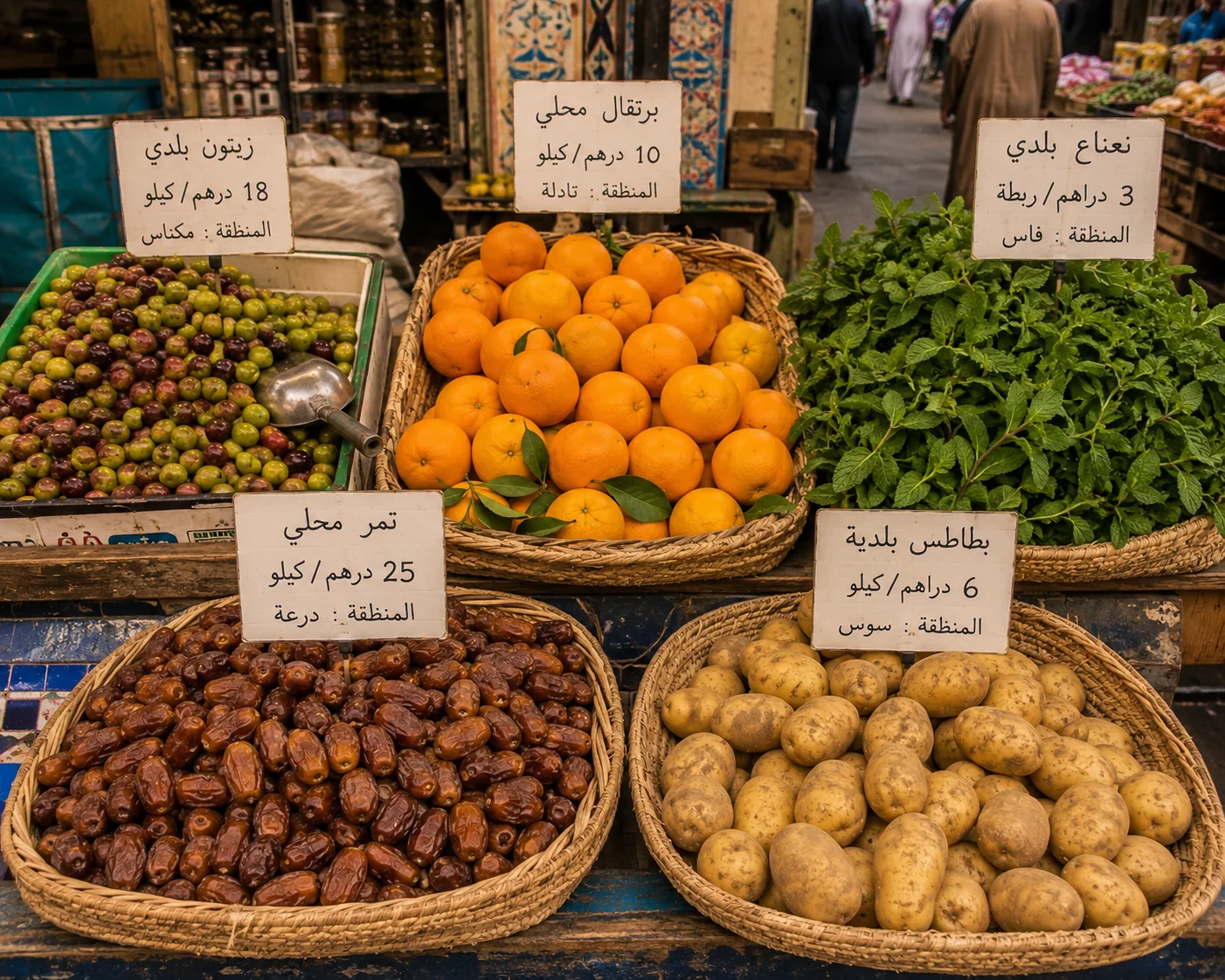Arabic market stall
